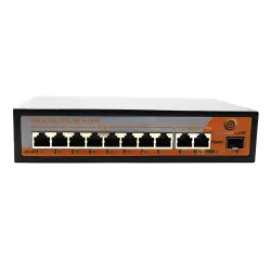 Securelink 8 Port Poe Switch (8 Giga Poe + 2 Giga Uplink + 1 SFP)