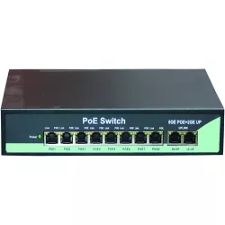 Securelink 8 Port Poe Switch (8 Giga Poe + 2 Giga Uplink + 1 SFP)