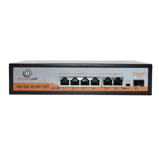 Securelink Poe Switch 4 Port (4 GE + 2 GE + 1 SFP Port) DS0403A-G1