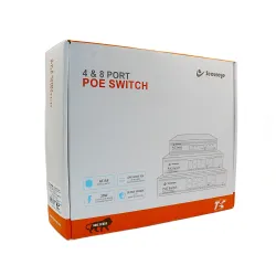 Secureye 4 Port Poe Switch (4 Normal Poe + 2 Normal Uplink)