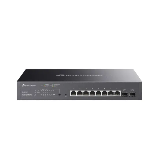 TP-Link Poe Switch 10 Port Smart+ (8 GE + 2 GE SFP Port) 150w (SG2210MP)