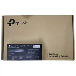 TP-Link SG2428P 28 Port Smart L2+ Poe Switch (24 Giga Poe + 4 Giga SFP)