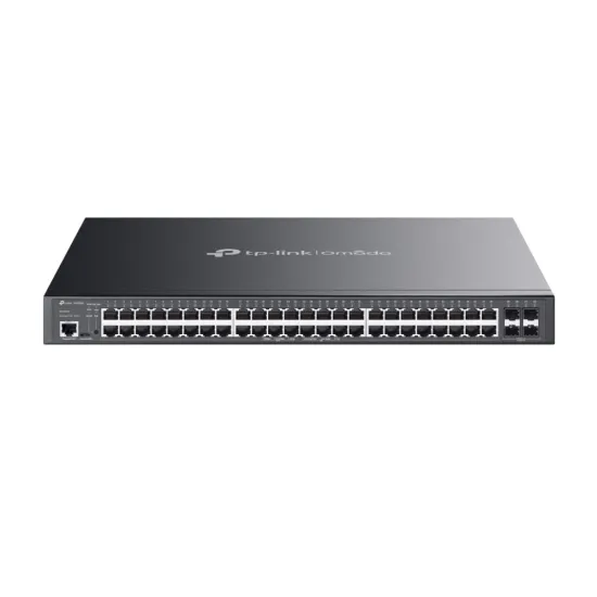 TP-Link Omada Poe Switch 48 Port PoE+ Gigabit L2+ Managed with 4× Gigabit SFP Ports (SG3452P)