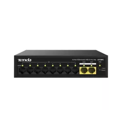 Tenda S110PC 8 Port Poe Switch (8 Normal Poe + 2 Normal Uplink)