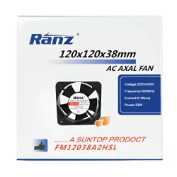 Ranz Rack Fan 4 Inch