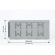 Securelink Networking Rack 4U 550×600×250mm (L×D×H)
