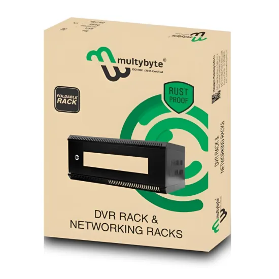 Multybyte Networking Rack 6U Foldable | MEGA JAIPUR