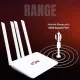 Cofe Sim Router CF05 CT4 WiFi6 4G | 5G 4 Antenna With TYPE-C | WAN | LAN Port