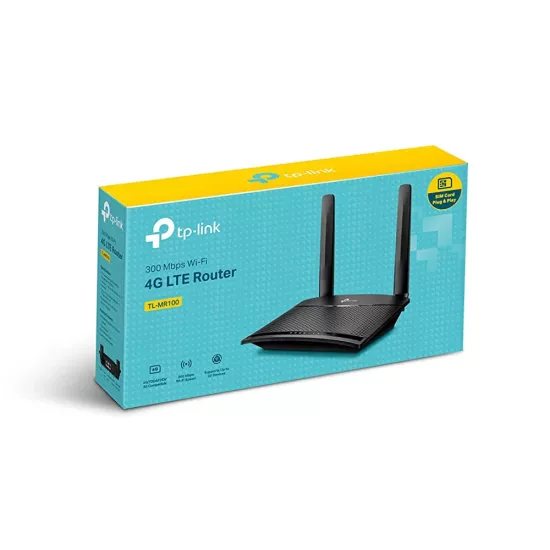 TP-Link Sim Router Wireless N 4G LTE 300 Mbps TL-MR100