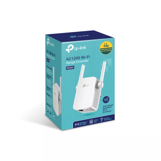 TP-Link AC1200 Mesh Wi-Fi Range Extender (RE305)