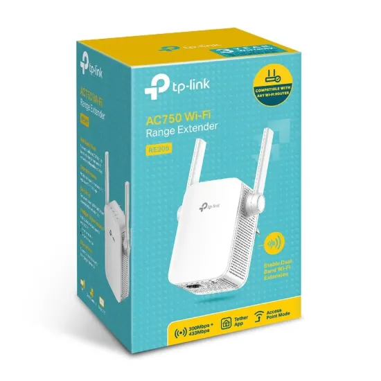 TP-Link AC750 Wi-Fi Range Extender (RE205)