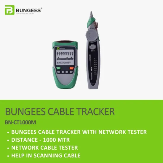 Bungees Lan Cable Tester With Wire Tracker (BN-CT1000M)