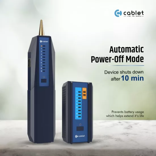 Cablet TXJ006 Lan Cable Tester With Wire Tracker