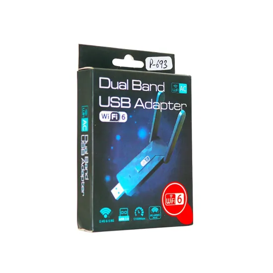 USB WiFi Adapter Dual Band 1200 Mbps WIFI6