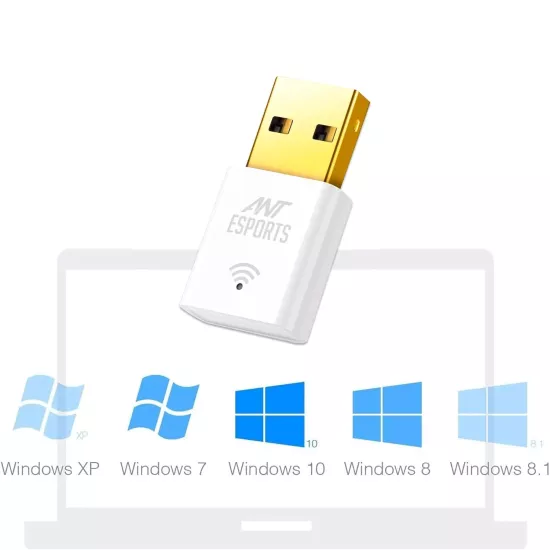 Ant Esports USB To Wi-Fi Dongle Adapter 300 Mbps AE300D