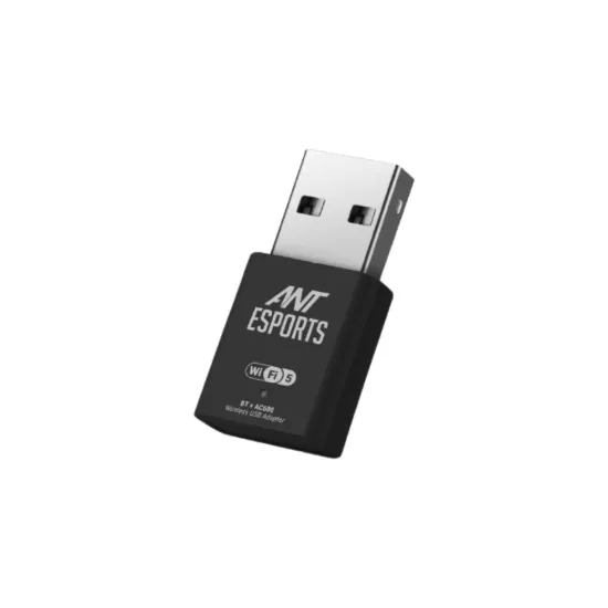 Ant Esports USB To Wi-Fi Adapter With Bluetooth 600 Mbps AE600B