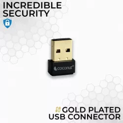 Coconut USB Wi-Fi Adapter Nano 150 Mbps WA04