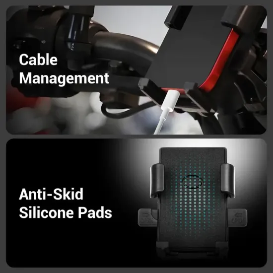 ZEBRONICS MOBILE PHONE HOLDER FOR BIKE (BMH110)