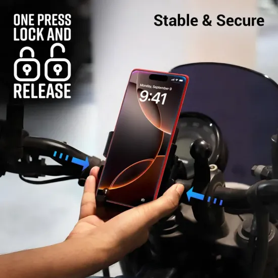 ZEBRONICS MOBILE PHONE HOLDER FOR BIKE (BMH110)
