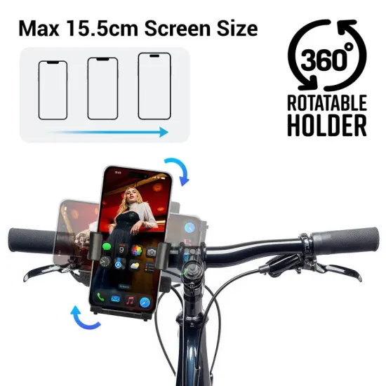 ZEBRONICS MOBILE PHONE HOLDER FOR BIKE (BMH110)