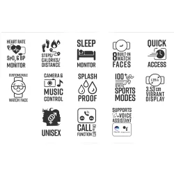 ZEBRONICS SMART WATCH 1.7