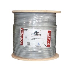 A+Products CAT6 Copper Lan Cable Indoor 305y Gray (0.45mm)