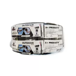 A+Products 3+1 CCTV Cable Copper Outdoor 90Y LD Black (022+14/42)