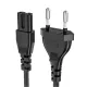 A+ Products AC Power Cord D-Cut 1.5m Philips Type (Pack Of 10)