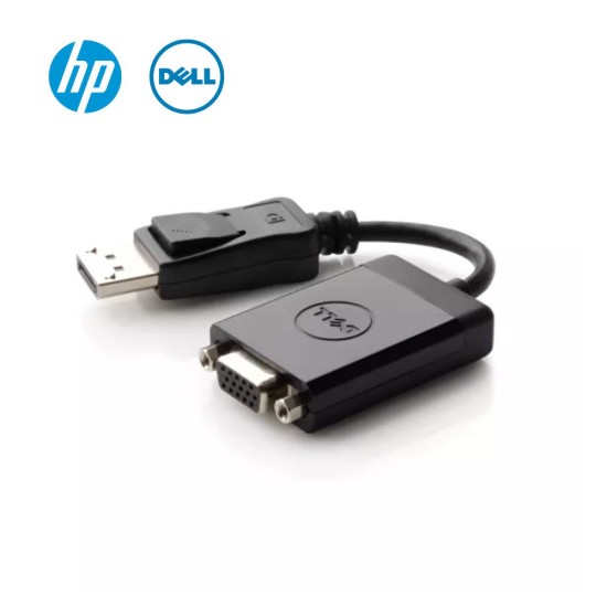 Branded Display Port To VGA Converter (DP to VGA) (Male to Female)