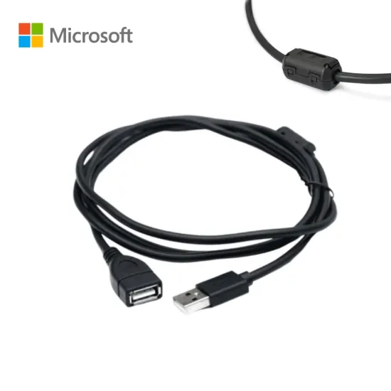 Branded USB Extension Cable with ferrite core 1.8m