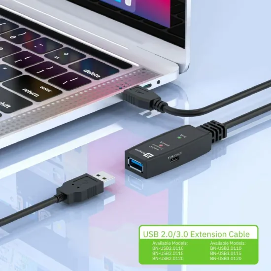 Bungees USB Extension Cable 15m 2.0