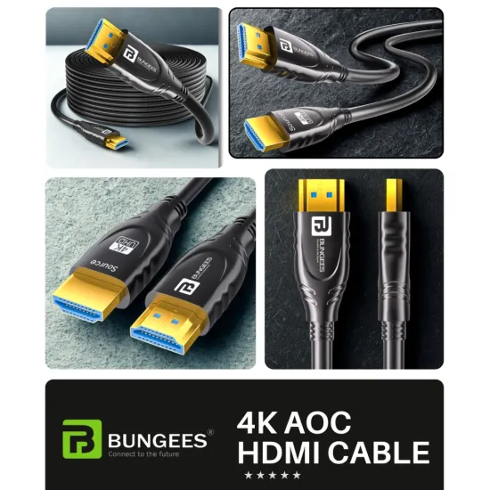 Bungees HDMI Cable 1.5m 4K