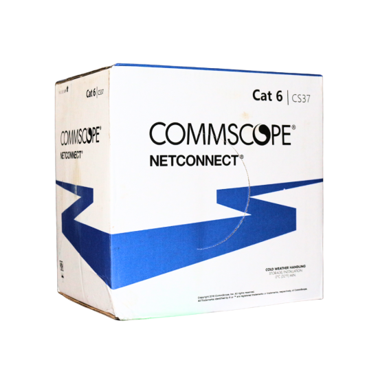 Commscope Netconnect CAT6 Lan Cable 305m LSZH (Grey) 23AWG Commscope Netconnect CAT6 Lan Cable 305m LSZH (Grey) 23AWG
