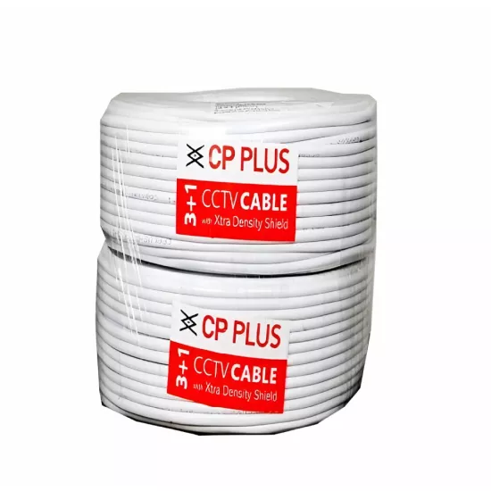CP-Plus 3+1 CCTV Cable Copper Indoor 180m