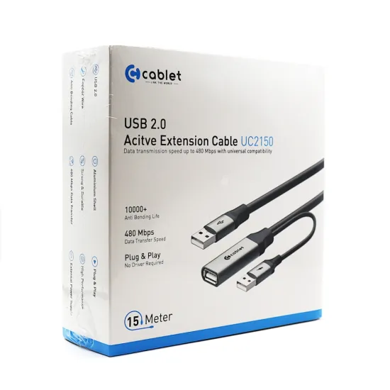 Cablet USB Extension Cable 15m Acitve UC2150