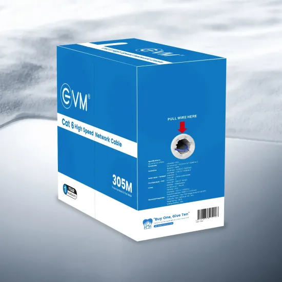 EVM CAT6 Lan Cable CCA Indoor 305m