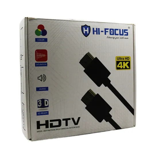 Hi-Focus HDMI Cable 15m 4K 30HZ 1080P With Ethernet 10.2GB/S Speed