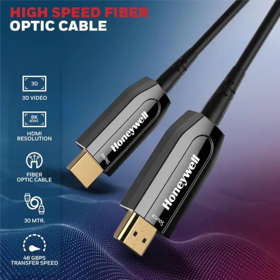 Honeywell HDMI Cable AOC 2.1 Complaint 8K 60Hz 10m