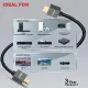 Honeywell Slim HDMI Cable With Etherent 4K 60Hz 1m