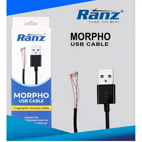 Ranz Aadhar USB Cable For Morpho Device 1.5m