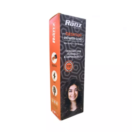 Ranz Computer Power Cable 1.5m (Heavy)