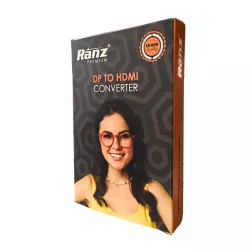 Ranz Display Port To HDMI Converter (Male To Female) (DP to HDMI)