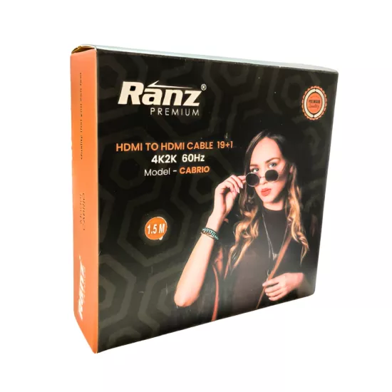 Ranz HDMI Cable 4K 1.5m