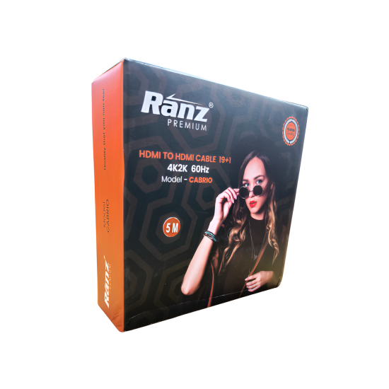 Ranz HDMI Cable 4K 5m