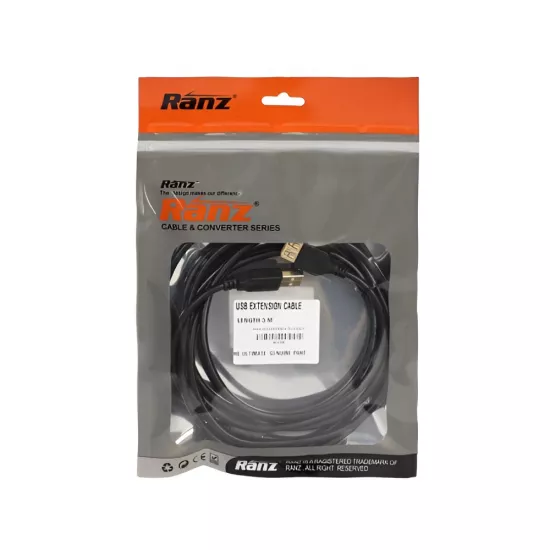 Ranz USB Extension Cable 3m Premium
