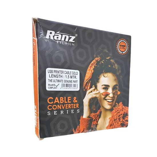 Ranz Printer Cable USB 1.5m Premium