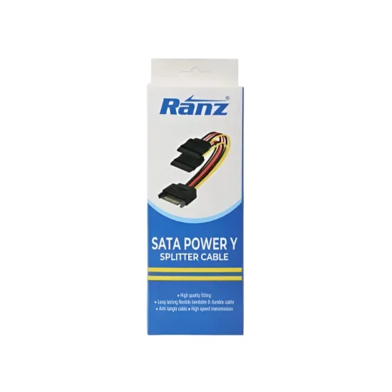 Ranz Y Pin DVR NVR Sata Power Cable