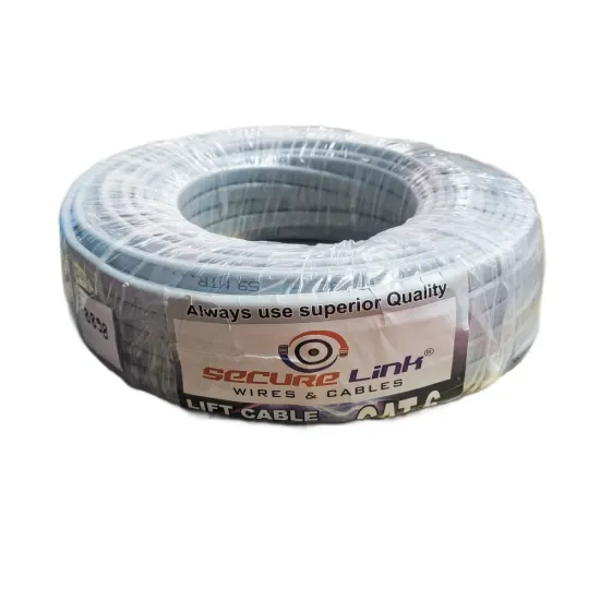 Securelink CAT6 Lift Cable Flat For CCTV 45m