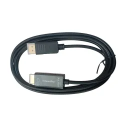 Smart-Pro Display Port To HDMI Cable 1.8m (Male To Male) (DP to HDMI)