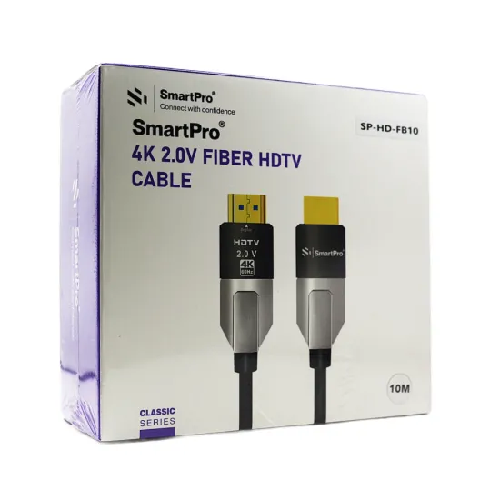 Smart-Pro HDMI Cable 10m Fibre 4K 2.0V (SP-HD-FB10) Smart-Pro HDMI Cable 10m Fibre 4K 2.0V (SP-HD-FB10)